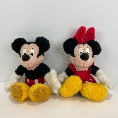 -95- TOY | Mattel 1999 Mickey & Minnie Stuffed Animal