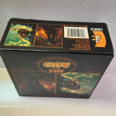 New & sealed Pac Man puzzle and Glow in the dark 100-piece mini puzzles