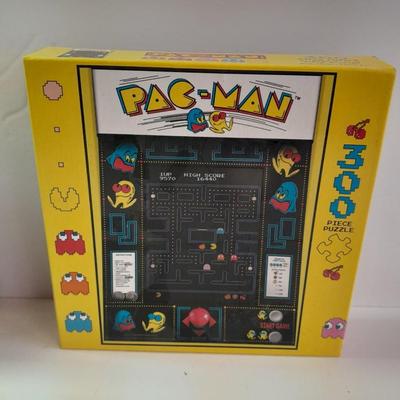 New & sealed Pac Man puzzle and Glow in the dark 100-piece mini puzzles