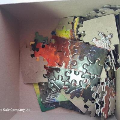 New & sealed Pac Man puzzle and Glow in the dark 100-piece mini puzzles