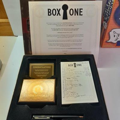 Board Games - What's yours Like - Theory Box One A game for one created by one