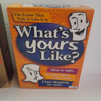 Board Games - What's yours Like - Theory Box One A game for one created by one