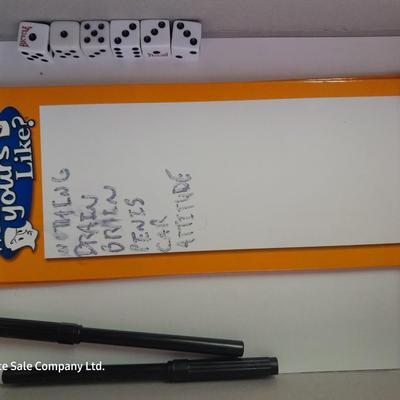 Board Games - What's yours Like - Theory Box One A game for one created by one