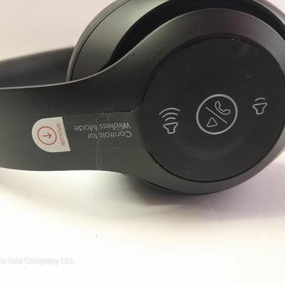 Fold up BEATS headphones with case.