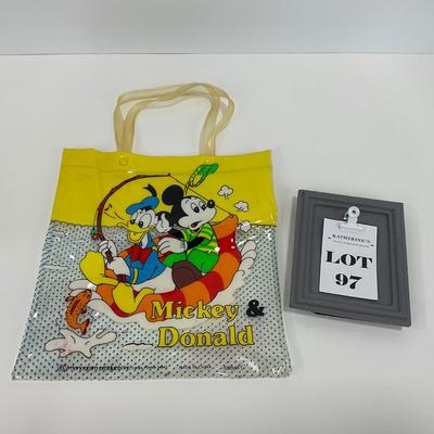 -97- COLLECTIBLE | Vintage Mickey & Donald Bag