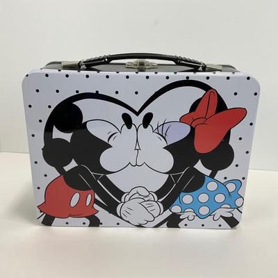 -98- COLLECTIBLE | Mickey & Minnie Mouse Tin Lunchbox