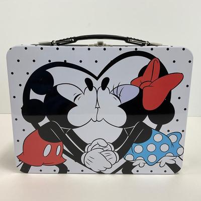 -98- COLLECTIBLE | Mickey & Minnie Mouse Tin Lunchbox