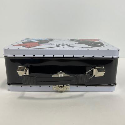 -98- COLLECTIBLE | Mickey & Minnie Mouse Tin Lunchbox