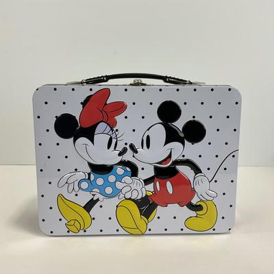 -98- COLLECTIBLE | Mickey & Minnie Mouse Tin Lunchbox