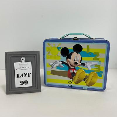 -99- COLLECTIBLE | Mickey Mouse Clubhouse Tin Lunchbox