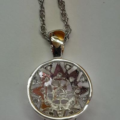 Two beautiful pendants with chains - Nice delicate looking necklaces