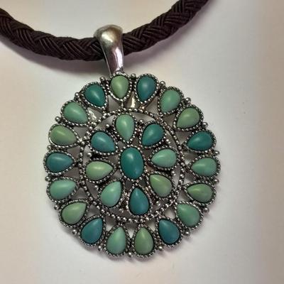 Three necklaces with beautiful pendants