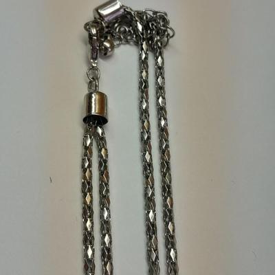 Three necklaces with beautiful pendants