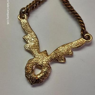 Gold toned rhinestone necklace with matching earrings- Plunder earrings and a Bling ball pendant necklace.