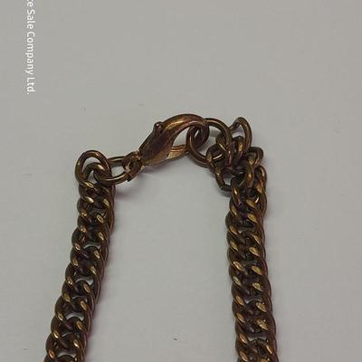 Gold toned rhinestone necklace with matching earrings- Plunder earrings and a Bling ball pendant necklace.