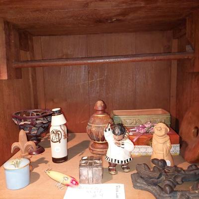 Wood shelf lot #4