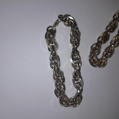 Necklaces - Bracelet - and a watch