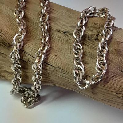 Necklaces - Bracelet - and a watch