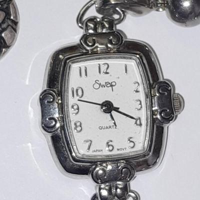 Necklaces - Bracelet - and a watch