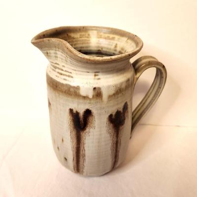 Lot #89 Nice Piece of Studio Pottery - Pitcher - signed