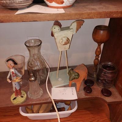 Wood shelf lot #8
