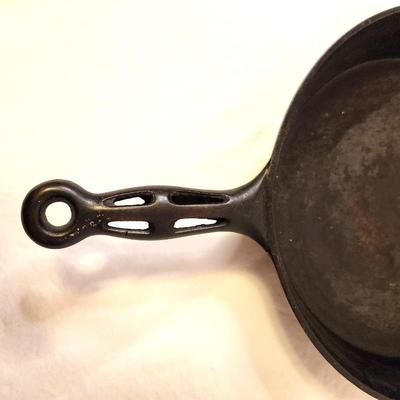 Lot #91 Antique, unusual Cast Iron Skillet