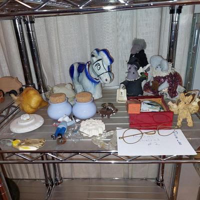 Metal shelf lot #2