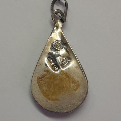Abalone teardrop marked necklace with a nice bracelet.