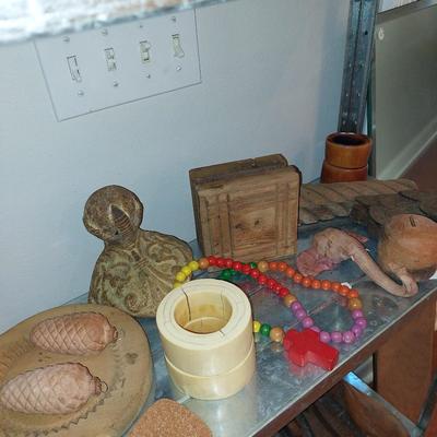Metal shelf lot #4