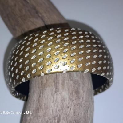 Bangle bracelets - Brass cuff - Black - and others Nice!