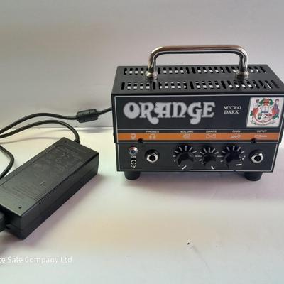 Orange Amps Electric Guitar Power Amplifier head, Black Micro Dark - 20 watts