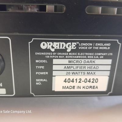 Orange Amps Electric Guitar Power Amplifier head, Black Micro Dark - 20 watts