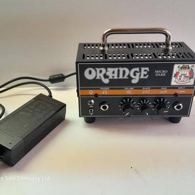 Orange Amps Electric Guitar Power Amplifier head, Black Micro Dark - 20 watts