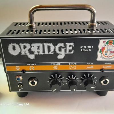 Orange Amps Electric Guitar Power Amplifier head, Black Micro Dark - 20 watts
