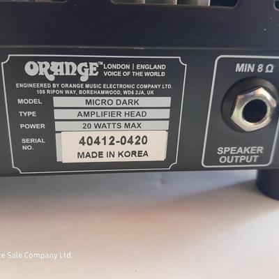 Orange Amps Electric Guitar Power Amplifier head, Black Micro Dark - 20 watts