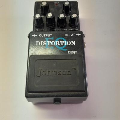 Johnson Distortion EQ Pedal and MXR M108 Ten Band EQ Guitar Effect Pedal