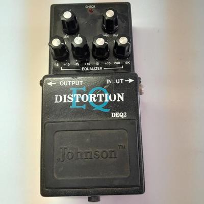 Johnson Distortion EQ Pedal and MXR M108 Ten Band EQ Guitar Effect Pedal