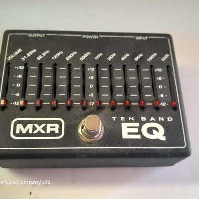 Johnson Distortion EQ Pedal and MXR M108 Ten Band EQ Guitar Effect Pedal