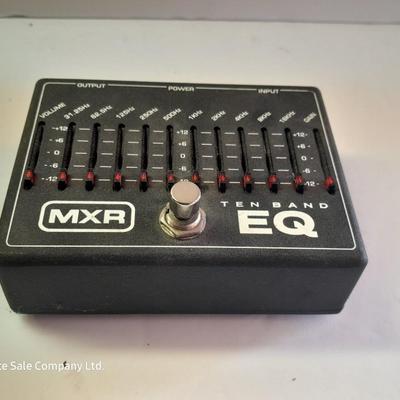 Johnson Distortion EQ Pedal and MXR M108 Ten Band EQ Guitar Effect Pedal