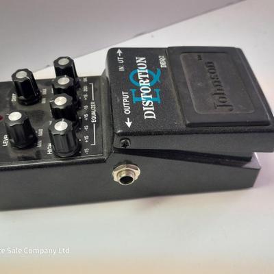 Johnson Distortion EQ Pedal and MXR M108 Ten Band EQ Guitar Effect Pedal