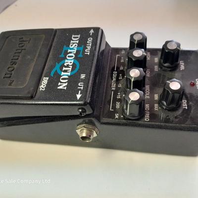 Johnson Distortion EQ Pedal and MXR M108 Ten Band EQ Guitar Effect Pedal