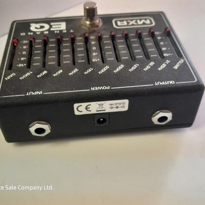 Johnson Distortion EQ Pedal and MXR M108 Ten Band EQ Guitar Effect Pedal