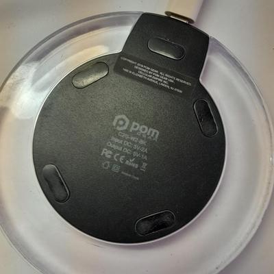 Digital food scale - POM Gear Phone charger - and a few smart stash brand bags.