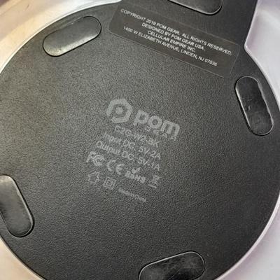 Digital food scale - POM Gear Phone charger - and a few smart stash brand bags.