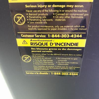 Amazon Basics Muti use Shredder - CD Disks - Credit cards - paper with 50-foot RJ45 Cable