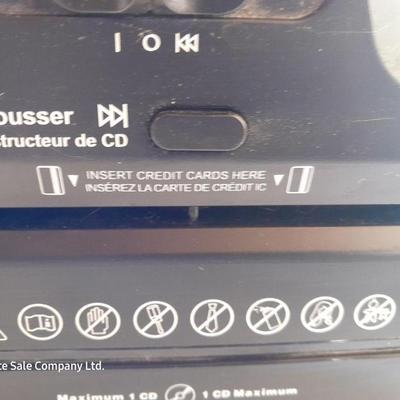 Amazon Basics Muti use Shredder - CD Disks - Credit cards - paper with 50-foot RJ45 Cable