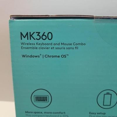 NEW LOGI wireless keyboard & mouse combo with 50-foot RJ45 Cable