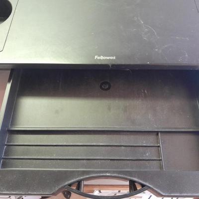 Fellowes Desktop Riser with Storage Drawer and a 50-foot RJ45 cable