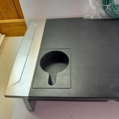 Fellowes Desktop Riser with Storage Drawer and a 50-foot RJ45 cable