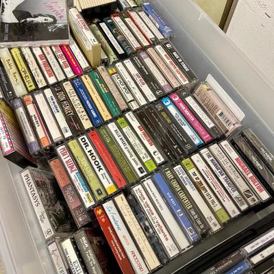Cassette and CD lot